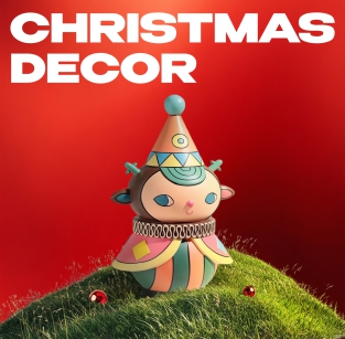 Tượng Trang Trí Giáng Sinh 003 Decimet Homedecor