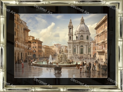 Tranh Phong Cảnh Kiến Trúc 011