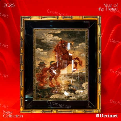 Tranh Ngựa 10 | BST "Bính Ngọ Khởi Sắc"