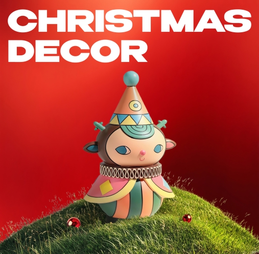 Tượng Trang Trí Giáng Sinh 003 Decimet Homedecor