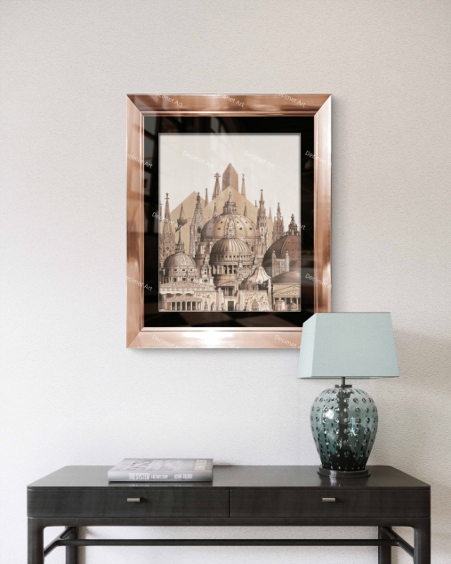 Tranh Kiến Trúc 003