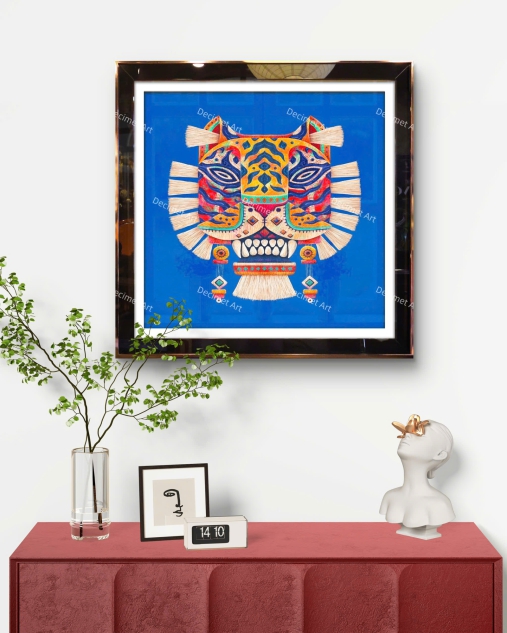 Mirror Frame Tiger 01